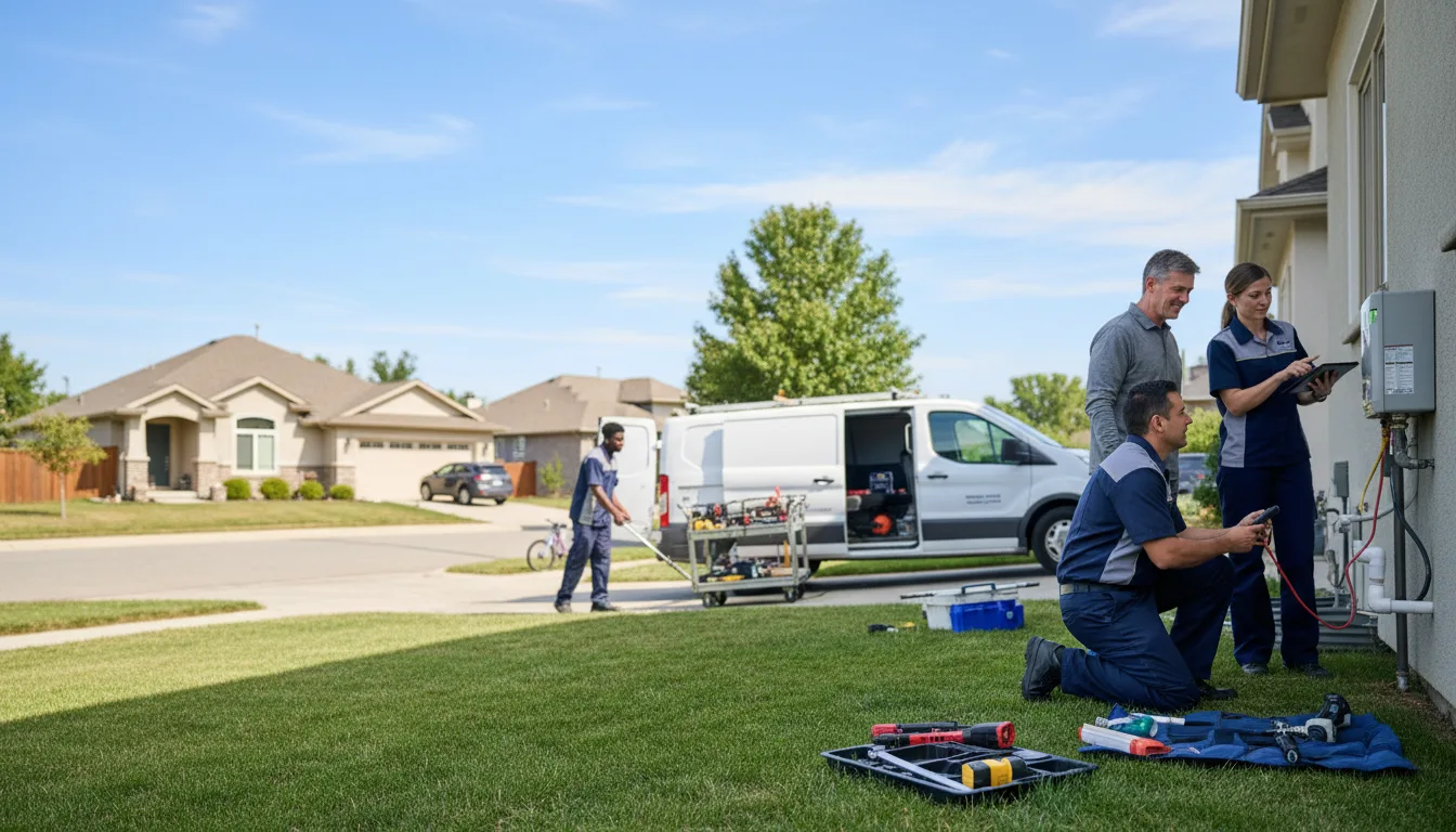 Tankless water heater service in Atlanta, KS